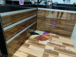 Balcony in 1 RK Apartment at Hari Madhur Milan, New Panvel – for Rent
