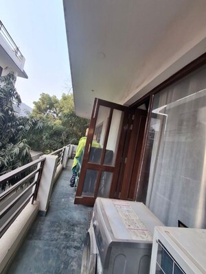 Balcony in 3 BHK Builder Floor at Ansal Plaza Sector-23, Sector 23 – for Rent