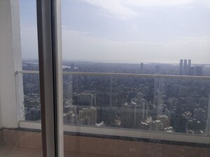 Balcony in 3 BHK Apartment at Omkar Alta Monte, Malad East – for Rent