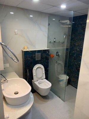 Bathroom in 3.5 BHK Apartment at Assotech Windsor Court, Sector 78 – for Rent