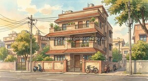  Apartment – Exterior View View at Kharegaon - for Sale