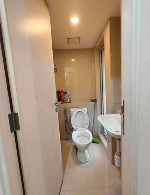 Bathroom in 1 BHK Apartment at Piramal Vaikunth, Balkum Pada – for Sale