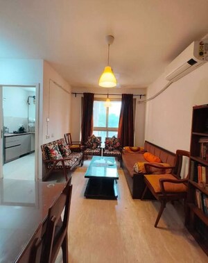 Living Room in 1 BHK Apartment at Piramal Vaikunth, Balkum Pada – for Sale
