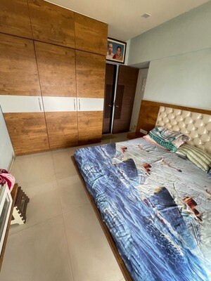 Bedroom in 2 BHK Apartment at Chirag Bhagat Grandeur, Malad West – for Rent