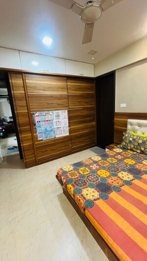Bedroom in 2 BHK Apartment at Five Star Royal Entrada, Wakad – for Rent