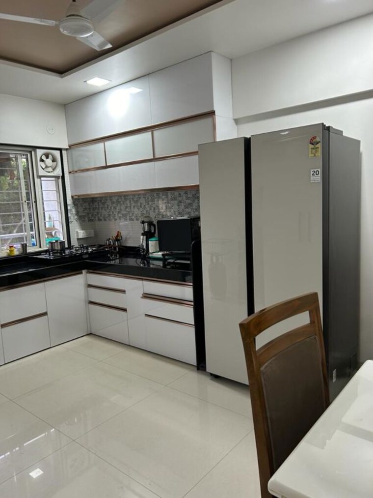 Kitchen, bhosale nagar 3 Bedroom 1300 Sq.Ft. Apartment In Bhosale Nagar Pune 10535917