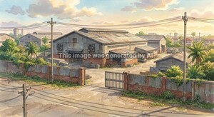  Industrial Plot – Exterior View View at Sahapur - for Sale