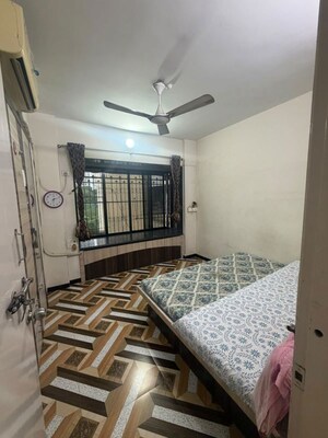 Bedroom in 1 BHK Apartment at Highland Residency CHSL, Balkum Pada – for Rent