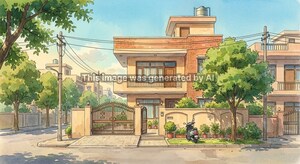  Builder Floor – Exterior View View at Punjabi Bagh West - for Sale