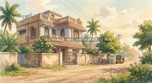  Independent House – Exterior View View at Visakhapatnam Port - for Sale