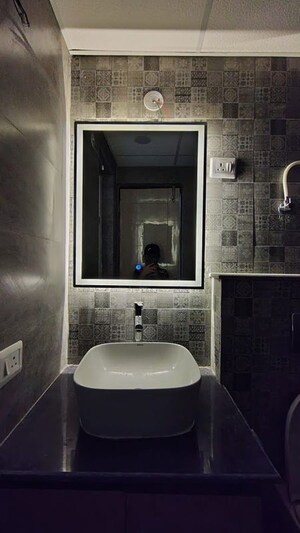 Bathroom in 2 BHK Apartment at Nimbus Express Park View, Chi V Greater Noida – for Rent