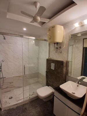 Bathroom in 4 BHK Builder Floor at Hauz Khas Enclave – for Rent