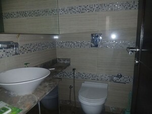 Bathroom in 4 BHK Builder Floor at East Of Kailash – for Rent