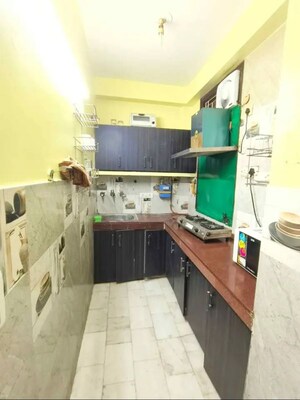 Kitchen in 2 BHK Builder Floor at Panchsheel Vihar – for Rent