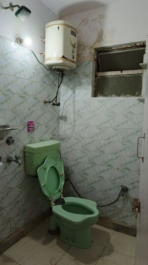 Bathroom in 2 BHK Builder Floor at Panchsheel Vihar – for Rent