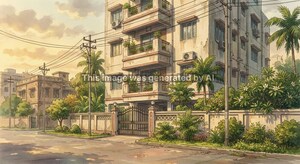  Apartment – Exterior View View at Behala - for Sale