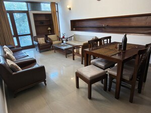 Living Room in 2 BHK Builder Floor at Defence Colony – for Rent