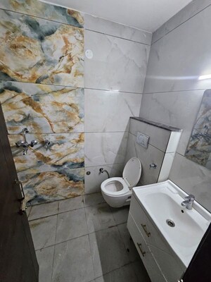 Bathroom in 2 BHK Builder Floor at Aerocity – for Rent