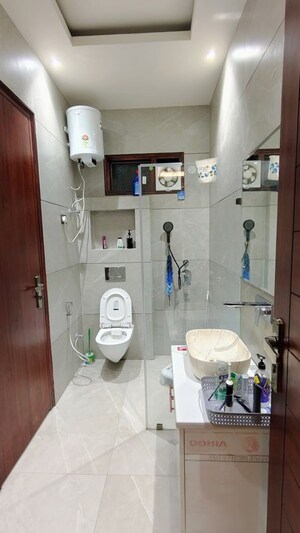 Bathroom in 3 BHK Builder Floor at Indrapuram – for Sale