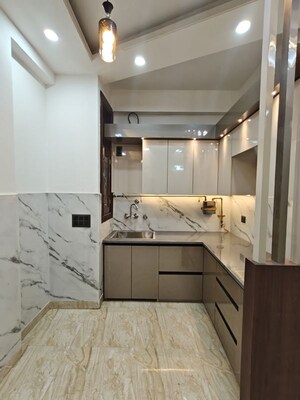 Kitchen in 3 BHK Builder Floor at Indrapuram – for Sale