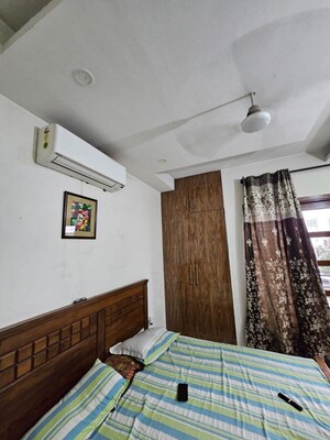 Bedroom in 2 BHK Builder Floor at Aerocity – for Rent
