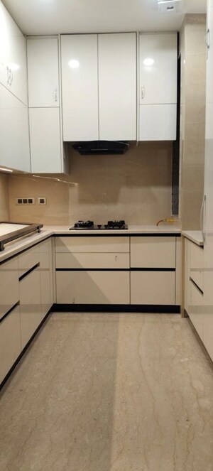 Kitchen in 3 BHK Builder Floor at Greater Kailash I – for Rent