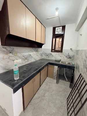 Kitchen in 2 BHK Builder Floor at Saket – for Rent