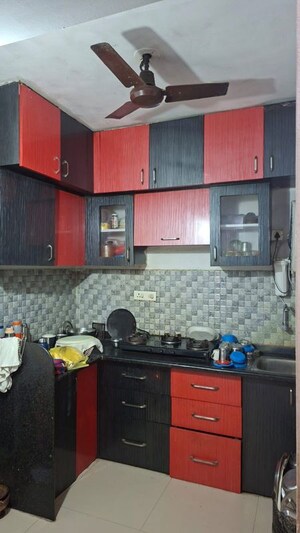 Kitchen in 2 BHK Apartment at Abhiman Blithe Icon, Wagholi – for Rent