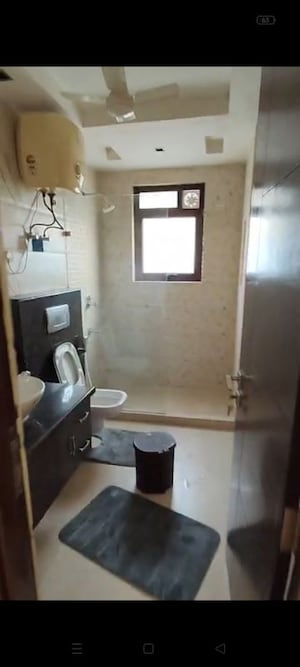 Bathroom in 4 BHK Builder Floor at East Of Kailash – for Rent
