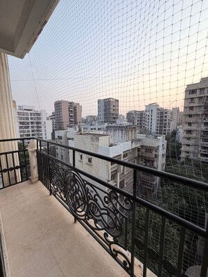 Balcony in 4 BHK Apartment at Odina Apartments, Santacruz West – for Rent