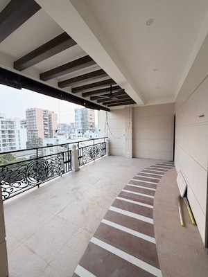 Balcony in 4 BHK Apartment at Odina Apartments, Santacruz West – for Rent