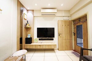 Living Room in 2 BHK Apartment at New Ranip – for Sale