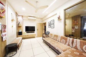 Living Room in 2 BHK Apartment at New Ranip – for Sale