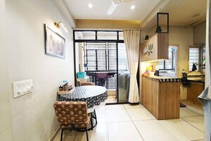 Living Room in 2 BHK Apartment at New Ranip – for Sale