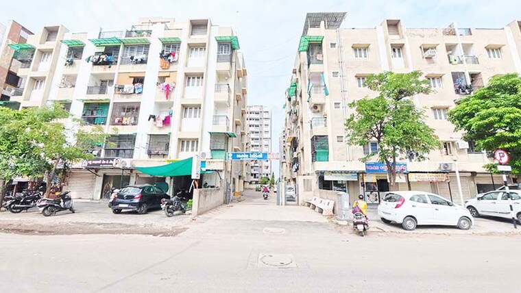Exterior View, new ranip 2 Bedroom 130 Sq.Yd. Apartment In New Ranip Ahmedabad 10536200