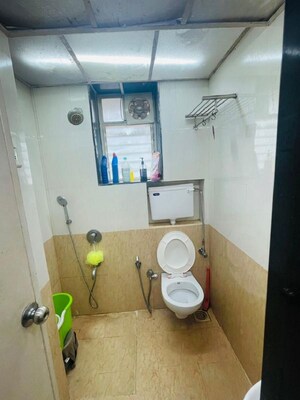 Bathroom in 1 BHK Apartment at Bandra West – for Rent