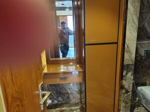 Staircase in 4 BHK Builder Floor at Unitech South City 1, South City 1 – for Rent
