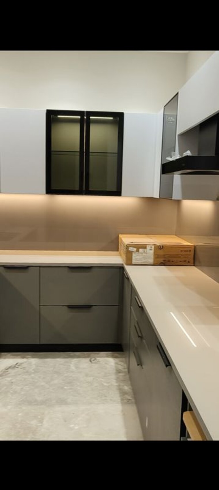 Kitchen, chittaranjan park 3 Bedroom 1550 Sq.Ft. Builder Floor In Chittaranjan Park Delhi 10536310