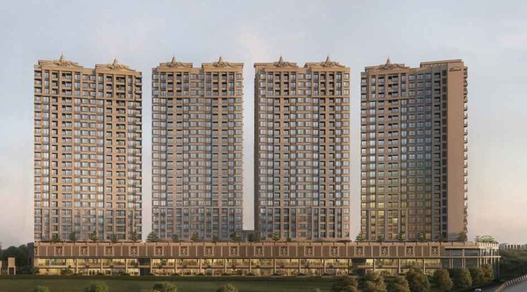 Exterior View, wakad 3 Bedroom 1107 Sq.Ft. Apartment In Wakad Pune 10536328