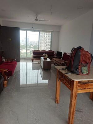 Living Room in 3 BHK Apartment at Siddhitech Siddhi Yog, Mahim West – for Rent