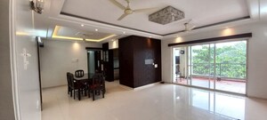 Living Room in 3.5 BHK Apartment at Goel Ganga Melrose, Sopan Baug – for Sale