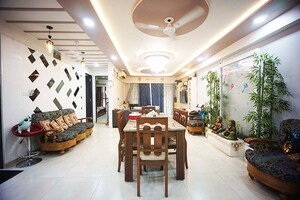 Living Room in 3 BHK Apartment at Motera – for Sale