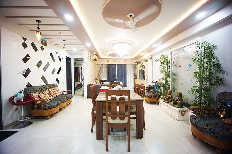 Living Room, motera 3 Bedroom 2300 Sq.Ft. Apartment In Motera Ahmedabad 10536376