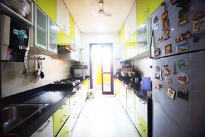 Kitchen in 3 BHK Apartment at Motera – for Sale