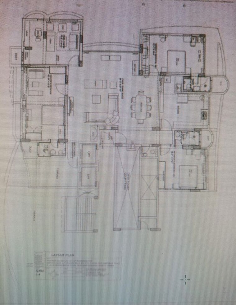 Floor Plan, vijay-golden-peak 3 Bedroom 2400 Sq.Ft. Apartment In Khar West Mumbai 10536394