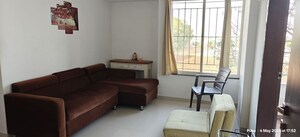 Living Room in 1 BHK Apartment at Ramesh Hermes Heritage Phase 2, Shastrinagar – for Rent