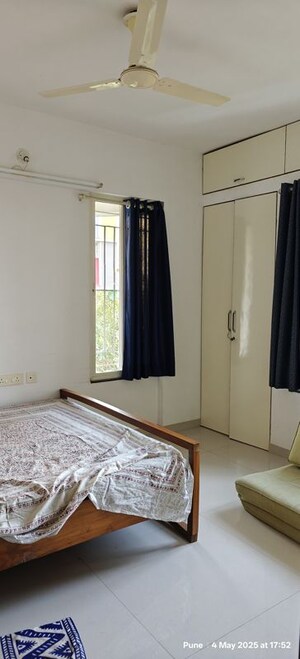 Bedroom in 1 BHK Apartment at Ramesh Hermes Heritage Phase 2, Shastrinagar – for Rent