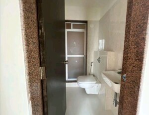 Bathroom in 2 BHK Apartment at Puranik Grand Central, Vartak Nagar – for Rent