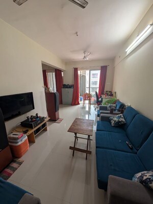 Living Room in 2 BHK Apartment at Green Groves Apartment, Wagholi – for Rent
