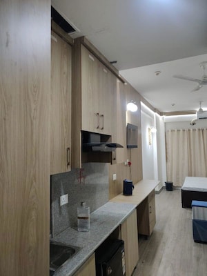 Kitchen in Studio Apartment at Gaur Runway Suites, Gaur Yamuna City – for Rent